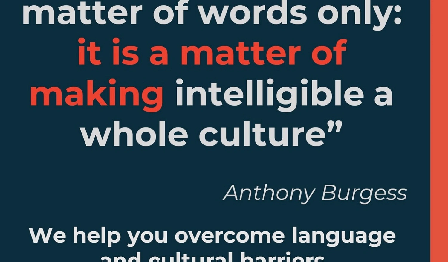 Language barrier negotiation training